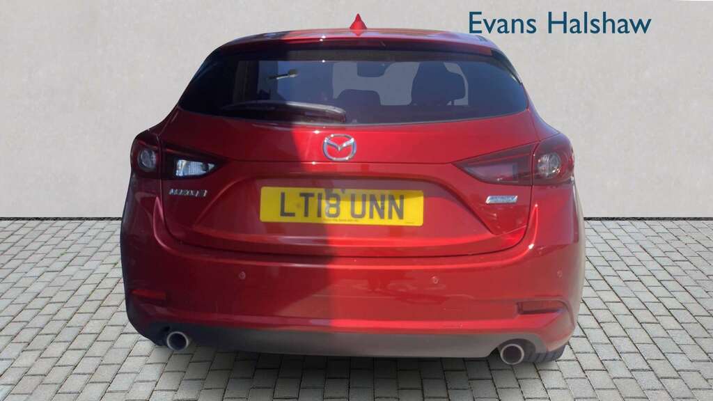 Mazda 3 2.2D Se-l Nav 2018 Red #4