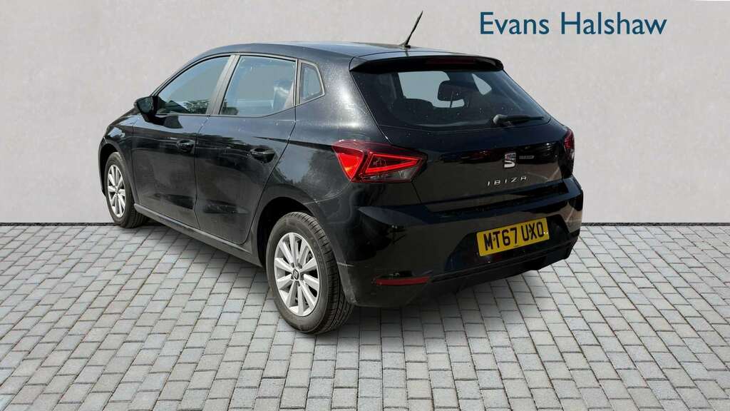 Seat Ibiza 1.0 Se 2017 Black #4