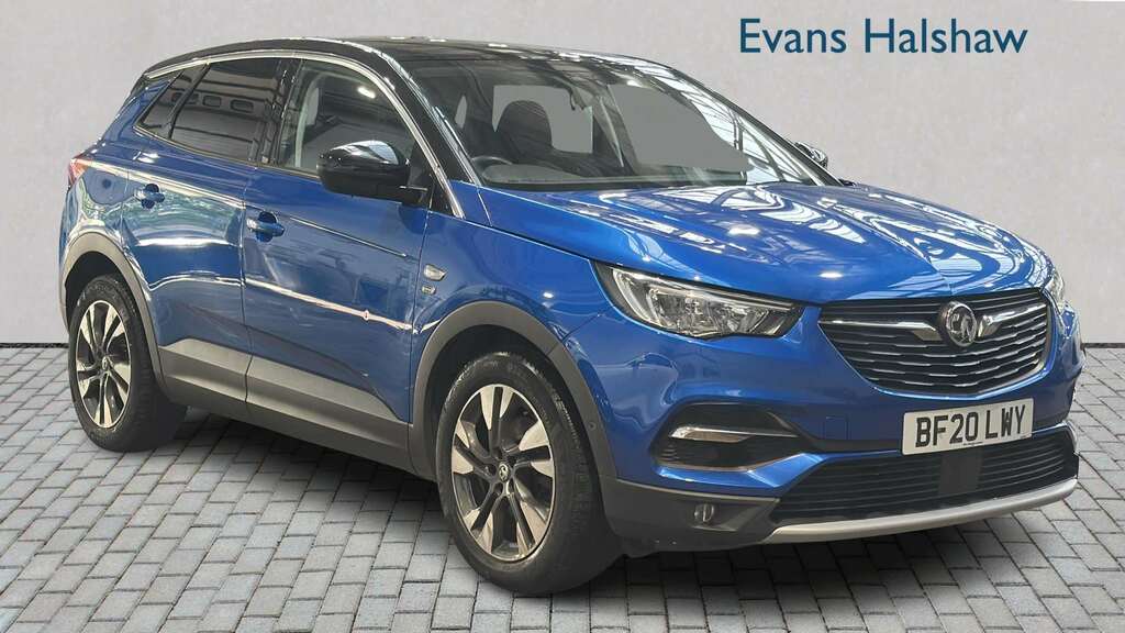 Vauxhall Grandland X 1.2 Turbo Griffin 2020 Blue