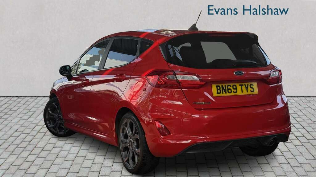 Ford Fiesta 1.0 Ecoboost 140 St-line X 2019 Red