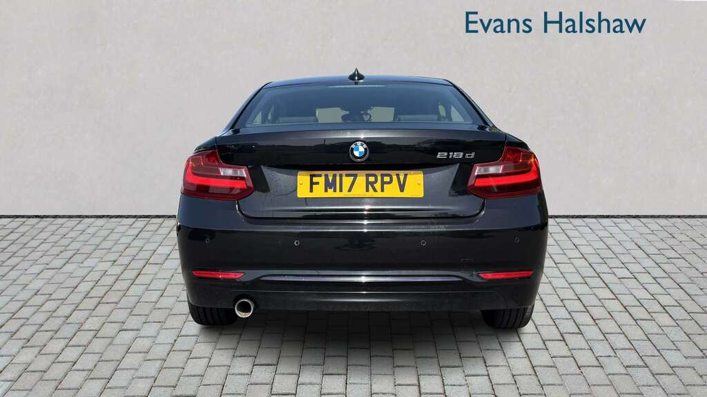 BMW 2 Series 218D 150 Sport Nav 2017 Black #4