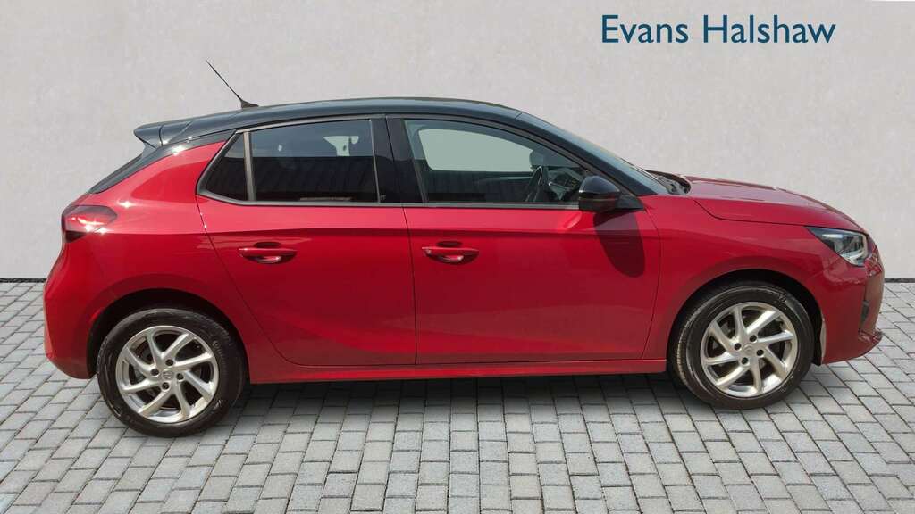 Vauxhall Corsa 1.2 Turbo Sri Nav 2020 DV20NHB Red #3