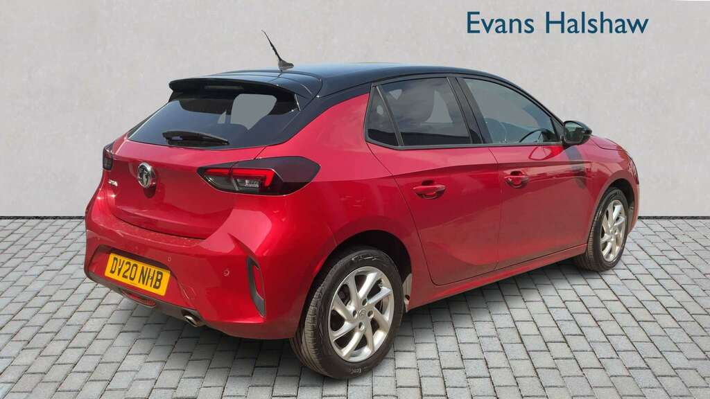 Vauxhall Corsa 1.2 Turbo Sri Nav 2020 DV20NHB Red #2