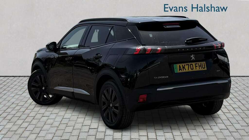 Peugeot e-2008 100Kw Gt 50Kwh 2020 Black #2