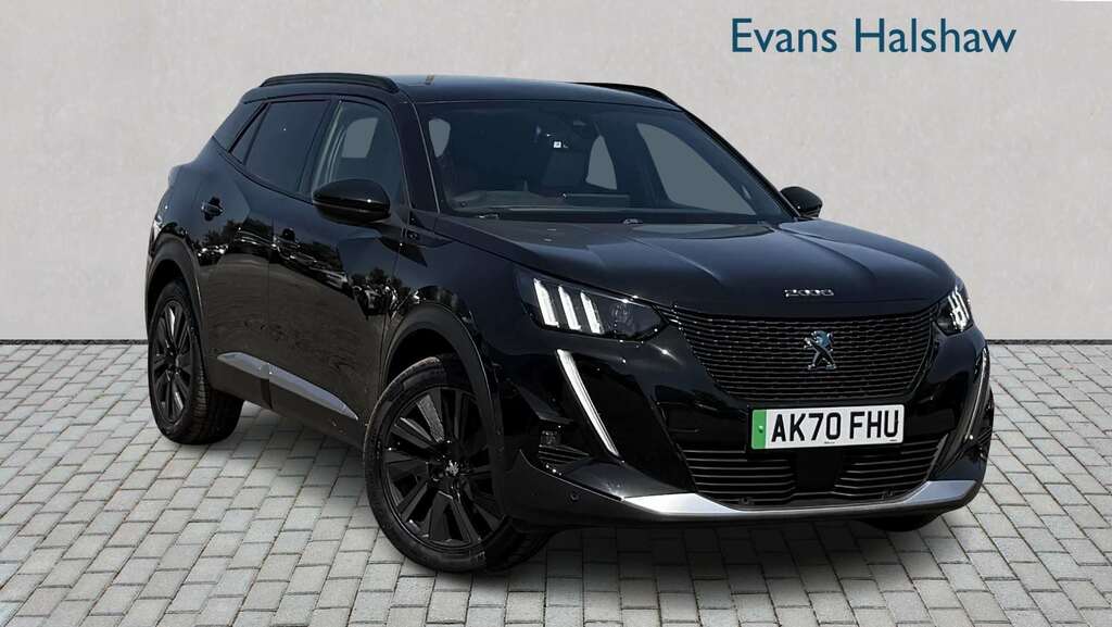 Peugeot e-2008 100Kw Gt 50Kwh 2020 Black