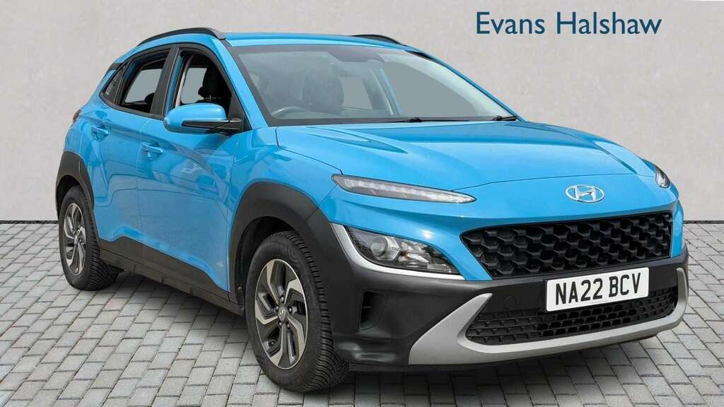 Hyundai Kona 1.6 Gdi Hybrid Se Connect Dct 2022 Blue