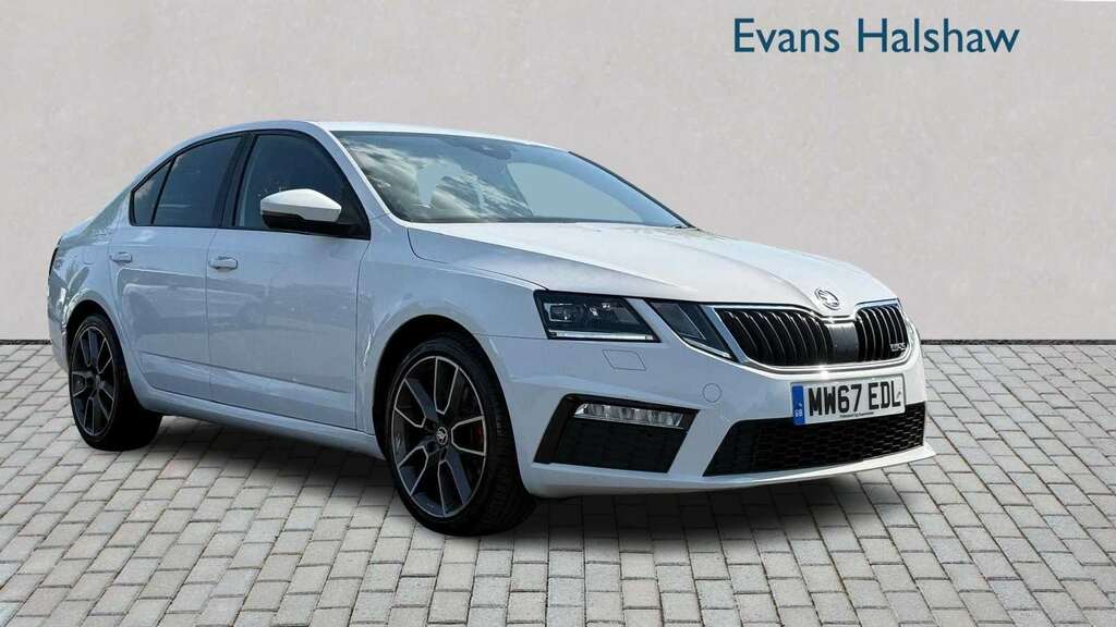 Skoda Octavia 2.0 Tdi Cr Vrs 2017 White