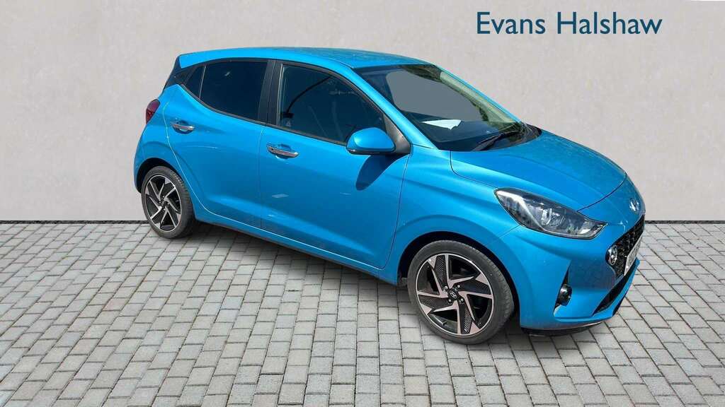Hyundai I10 1.0 Mpi Premium 2023 YGZ6182 Blue #5