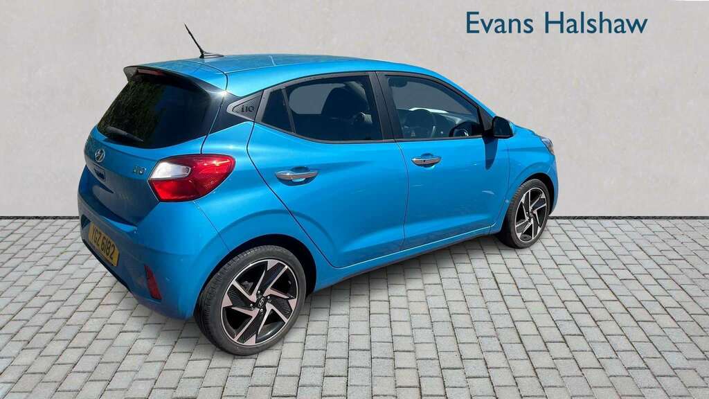 Hyundai I10 1.0 Mpi Premium 2023 YGZ6182 Blue #2