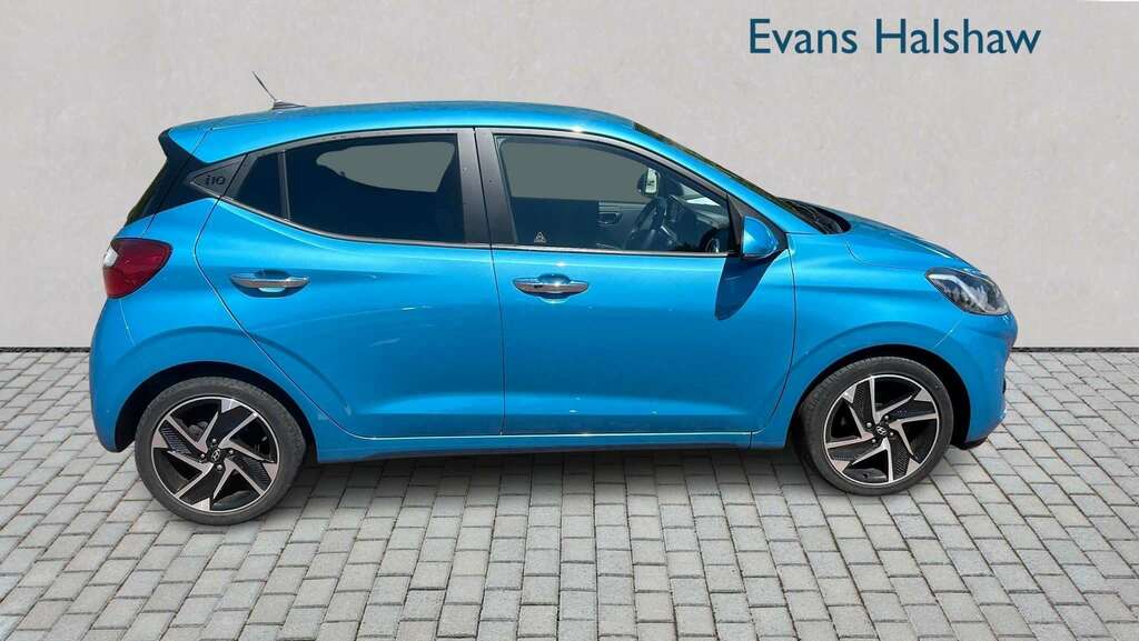 Hyundai I10 1.0 Mpi Premium 2023 YGZ6182 Blue #4