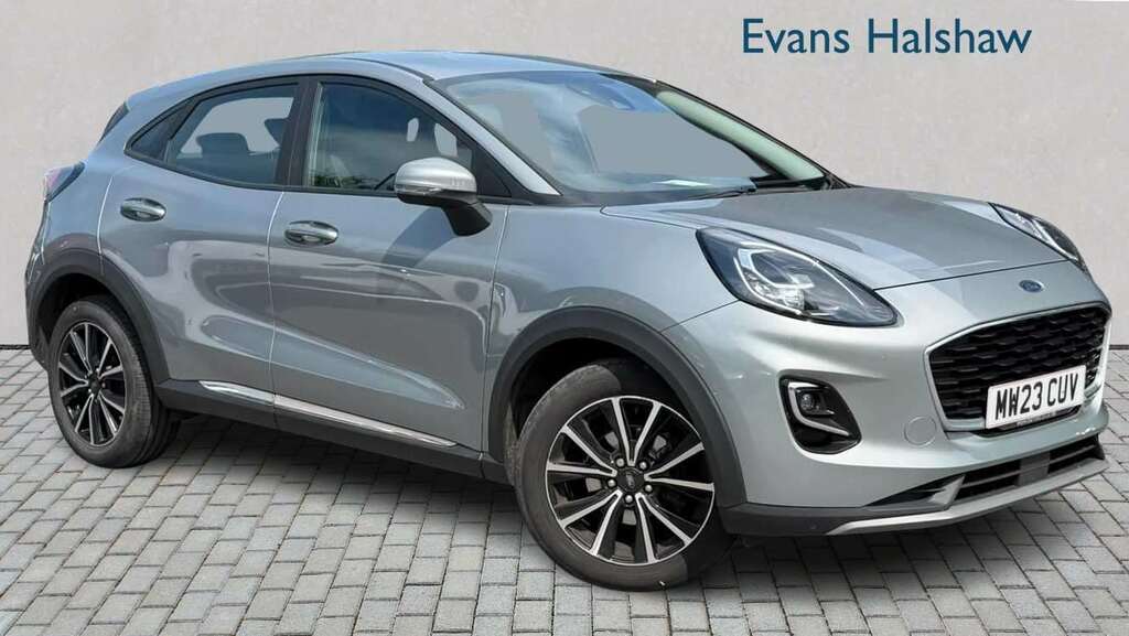 Ford Puma 1.0 Ecoboost Hybrid Mhev Titanium 2023 MW23CUV Silver
