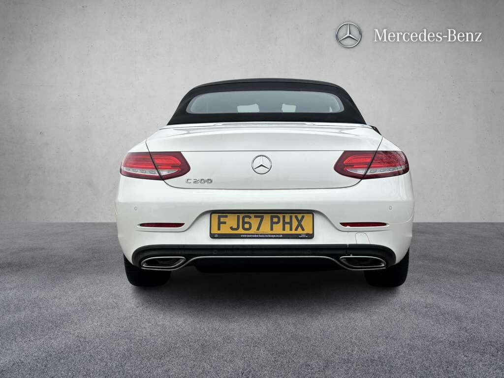 Mercedes-Benz C Class C200 Sport 2017 FJ67PHX White #5