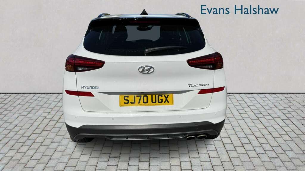 Hyundai Tucson 1.6 Crdi 48V Mhd 136 N Line 2Wd 2020 White #3