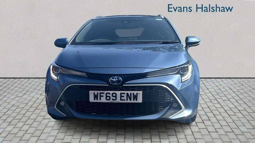 Toyota Corolla 1.8 Vvt-i Hybrid Excel Cvt 2019 Blue #4