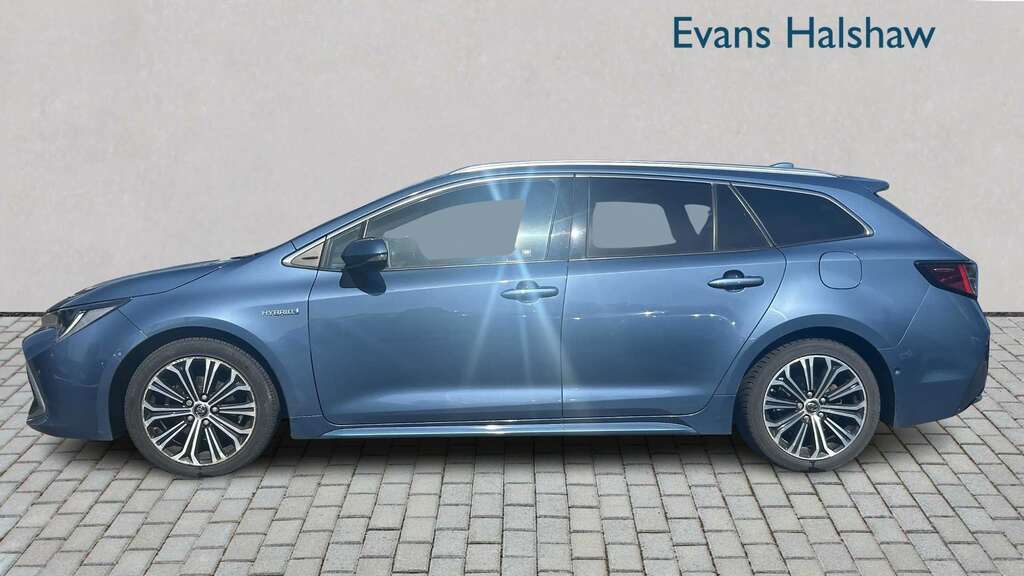 Toyota Corolla 1.8 Vvt-i Hybrid Excel Cvt 2019 Blue #3