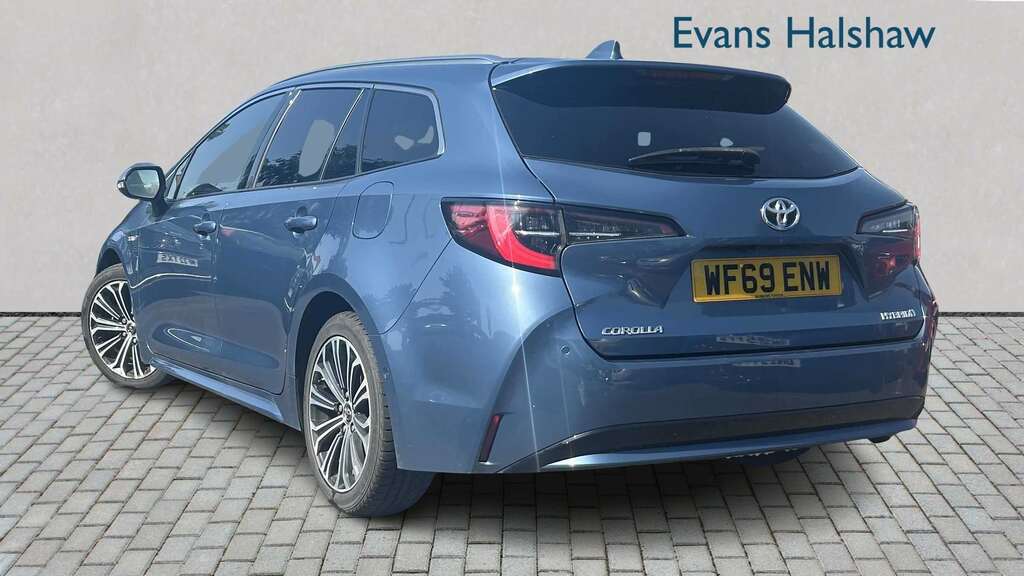 Toyota Corolla 1.8 Vvt-i Hybrid Excel Cvt 2019 Blue #2