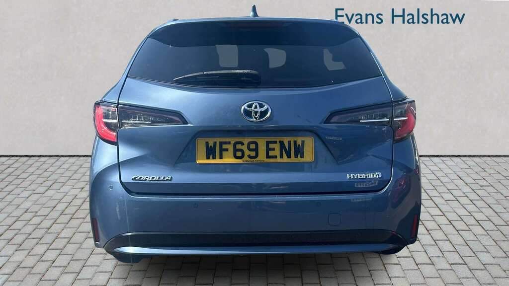 Toyota Corolla 1.8 Vvt-i Hybrid Excel Cvt 2019 Blue #5