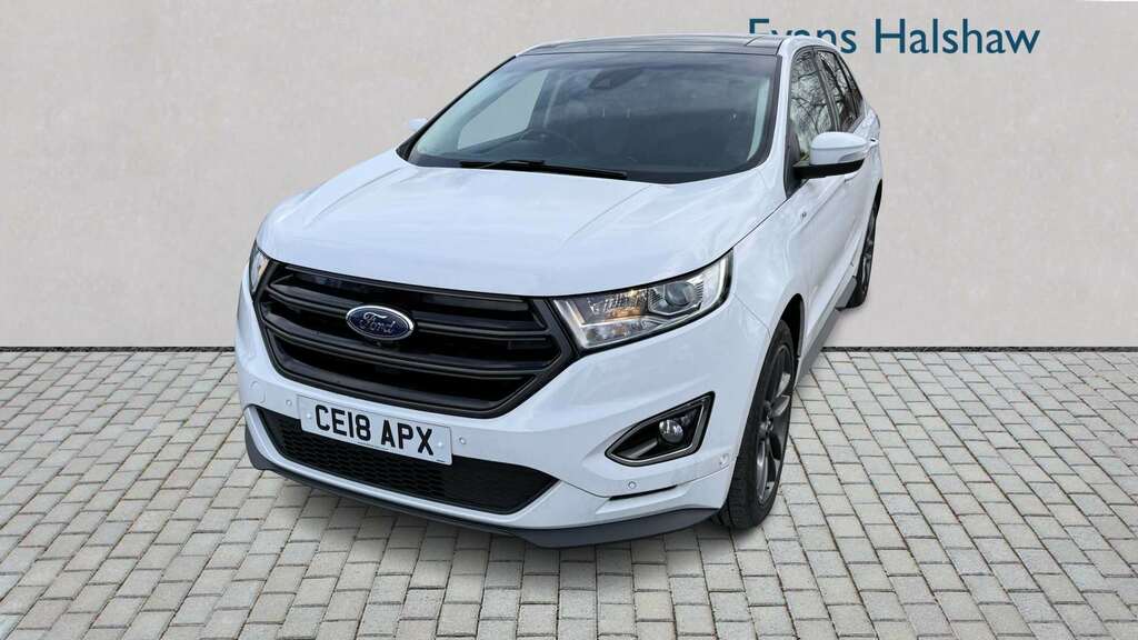 Ford Edge 2.0 Tdci 210 St-line Powershift 2018 White #2