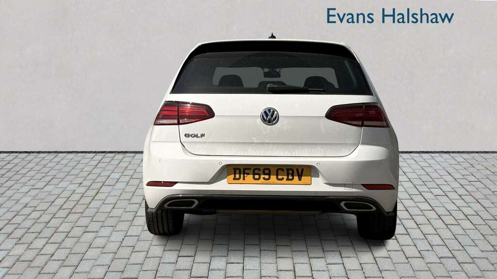 Volkswagen Golf 2.0 Tdi R-line Edition Dsg 2020 White #5
