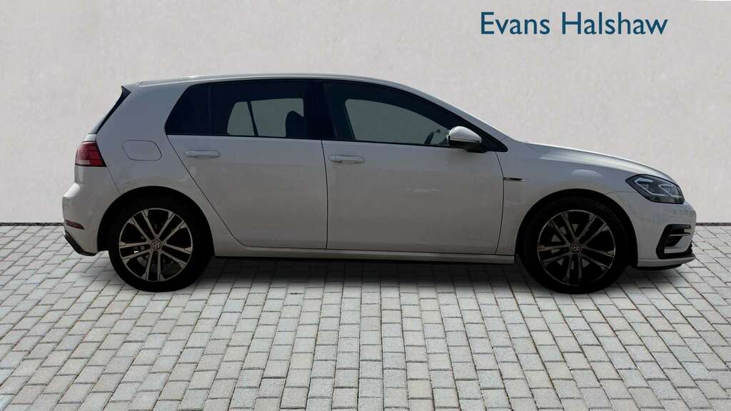 Volkswagen Golf 2.0 Tdi R-line Edition Dsg 2020 White #6