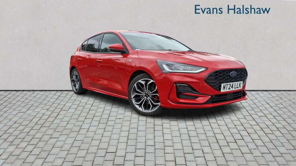 Ford Focus 1.0 Ecoboost Hybrid Mhev 155 St-line X 20 Red