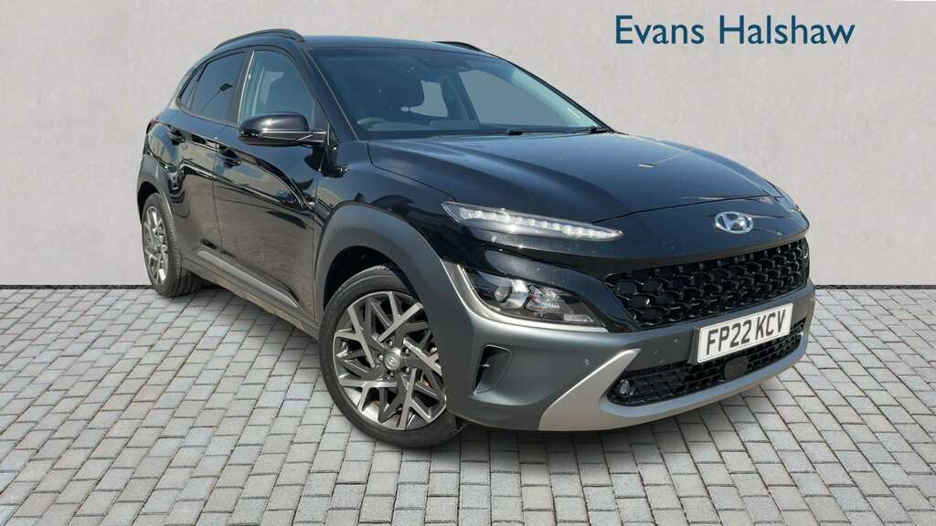 Hyundai Kona 1.6 Gdi Hybrid Premium Dct 2022 Black