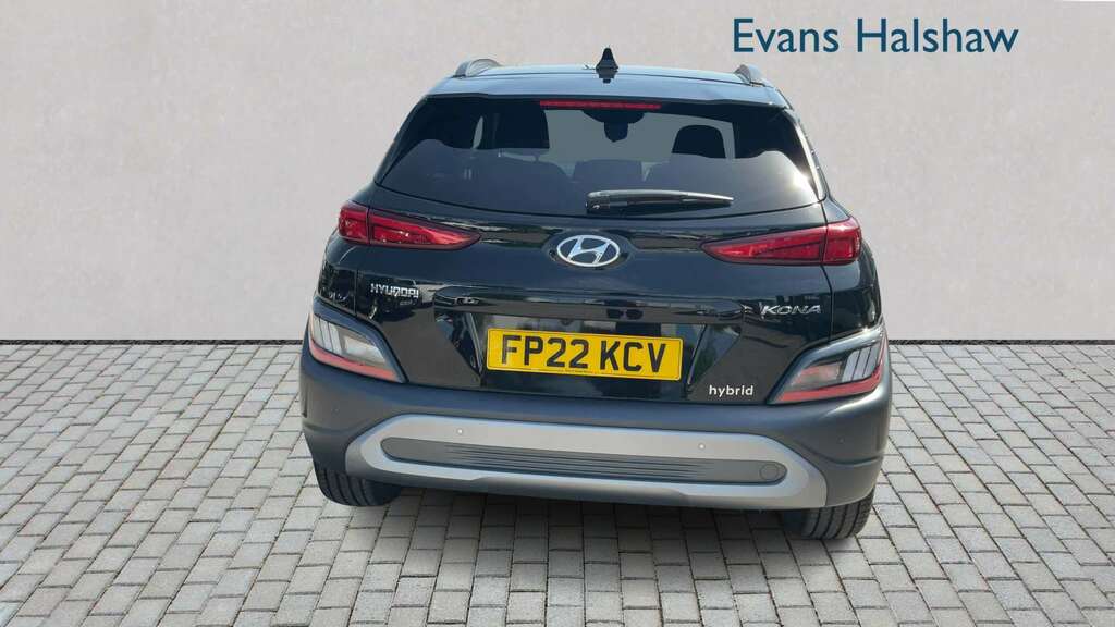 Hyundai Kona 1.6 Gdi Hybrid Premium Dct 2022 Black #5