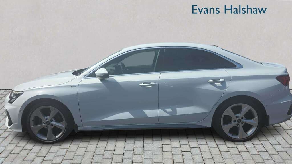 Audi A3 30 Tfsi S Line 2023 BV23XMG White #3