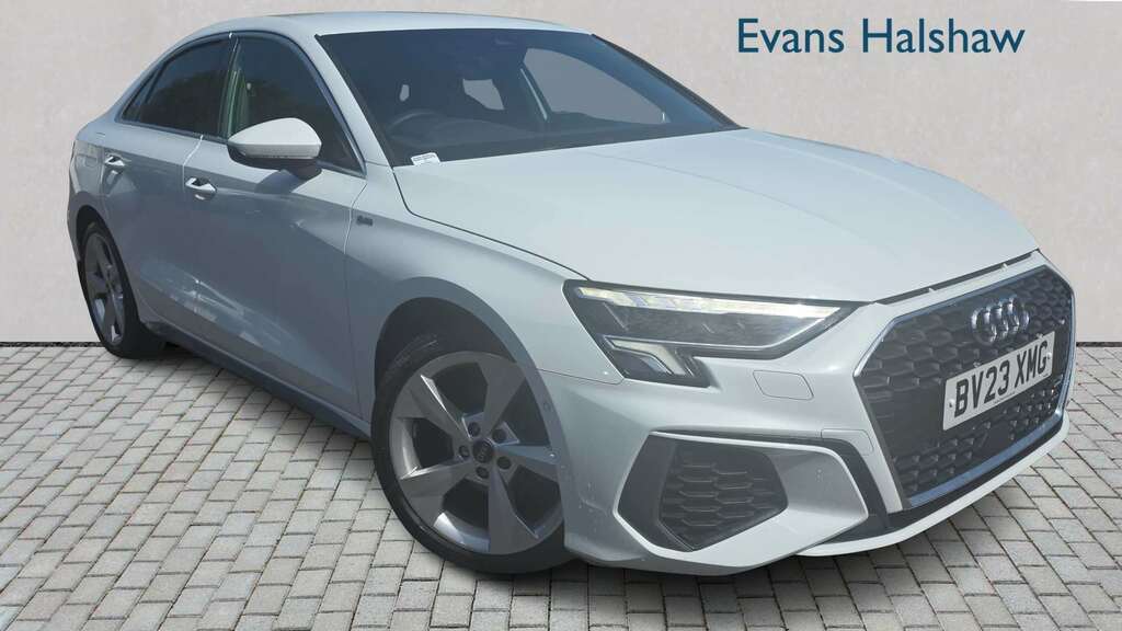 Audi A3 30 Tfsi S Line 2023 BV23XMG White