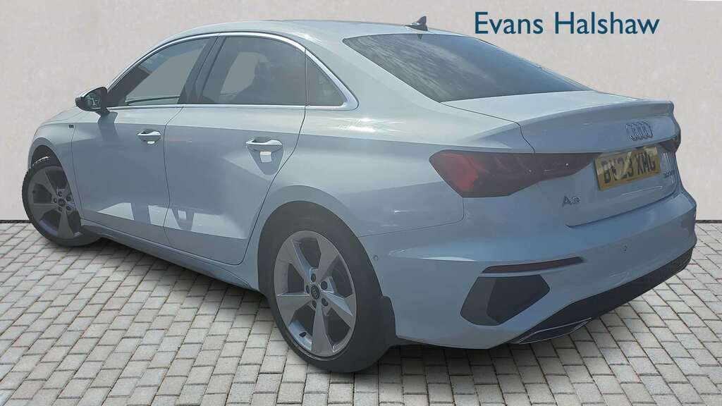 Audi A3 30 Tfsi S Line 2023 BV23XMG White #2