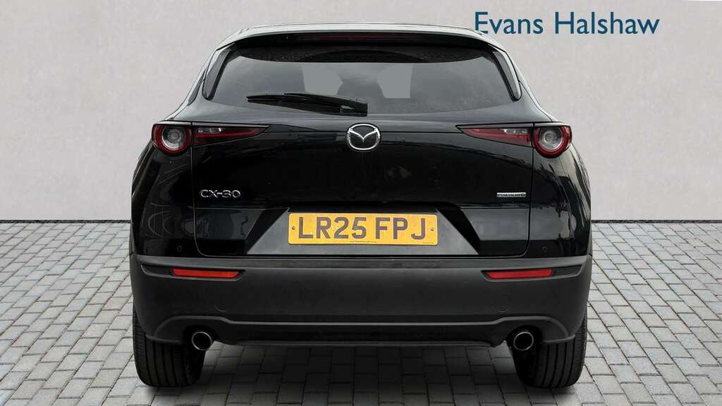 Mazda CX-30 2.5 E-skyactiv G Mhev 140 Exclusive-line 202 LR25FPJ Black #3