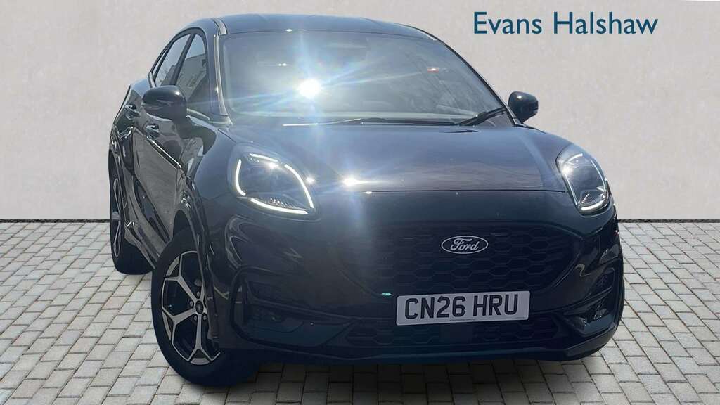 Ford Puma 1.0 Ecoboost Hybrid Mhev St-line Dct 2026 Black