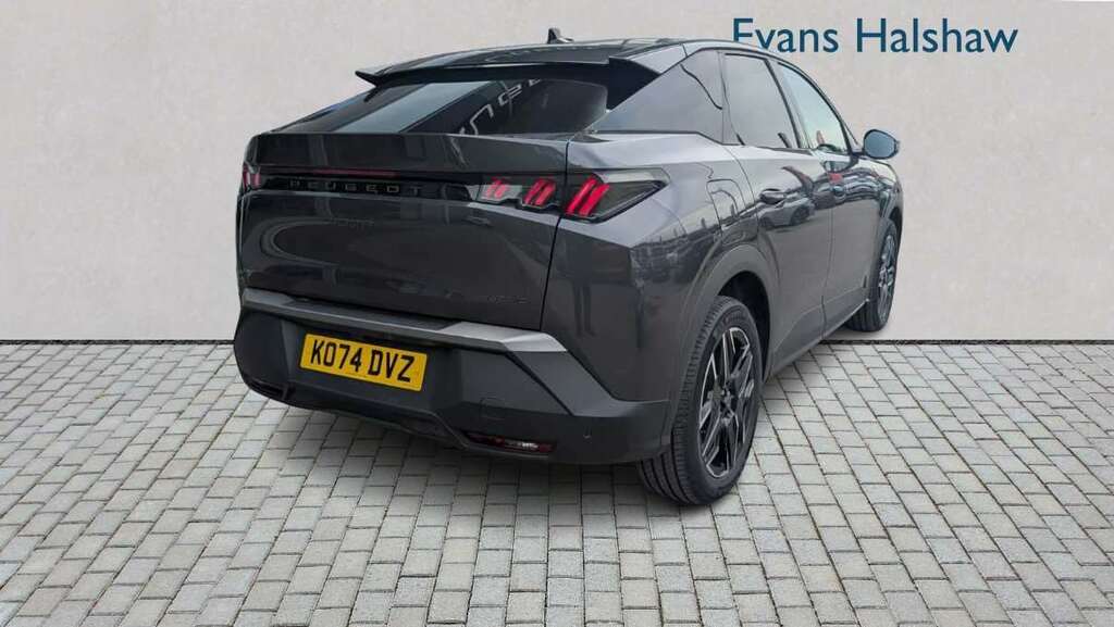 Peugeot 3008 1.2 Hybrid 136 Allure E-dsc6 2025 KO74DVZ Grey #3