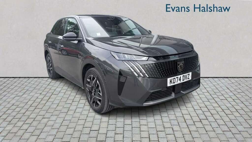 Peugeot 3008 1.2 Hybrid 136 Allure E-dsc6 2025 KO74DVZ Grey #2