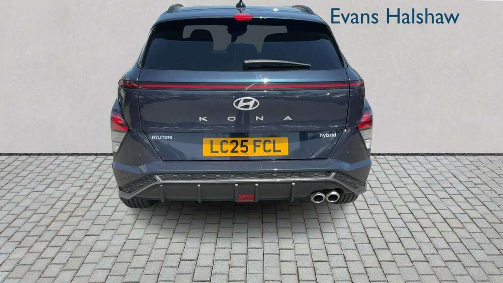 Hyundai Kona 1.6 Hybrid 129 N Line Dct 2025 Blue #4