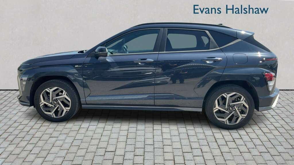 Hyundai Kona 1.6 Hybrid 129 N Line Dct 2025 Blue #3