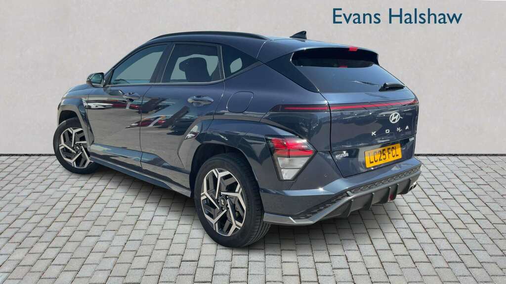 Hyundai Kona 1.6 Hybrid 129 N Line Dct 2025 Blue #2