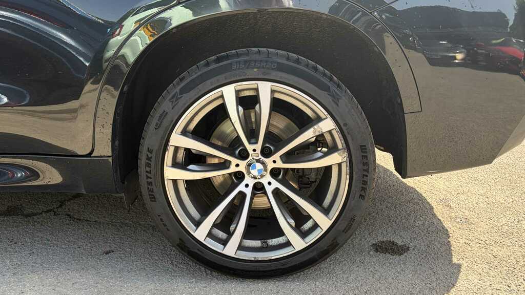 BMW X6 3.0 Xdrive M50d White #8