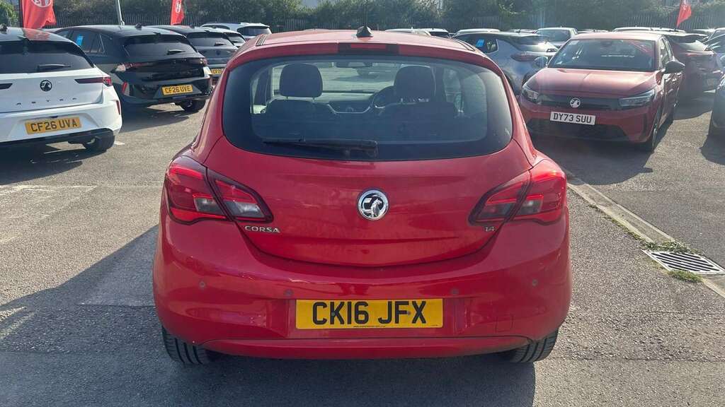 Vauxhall Corsa 1.4 Ecoflex Se 2016 CK16JFX Red #2