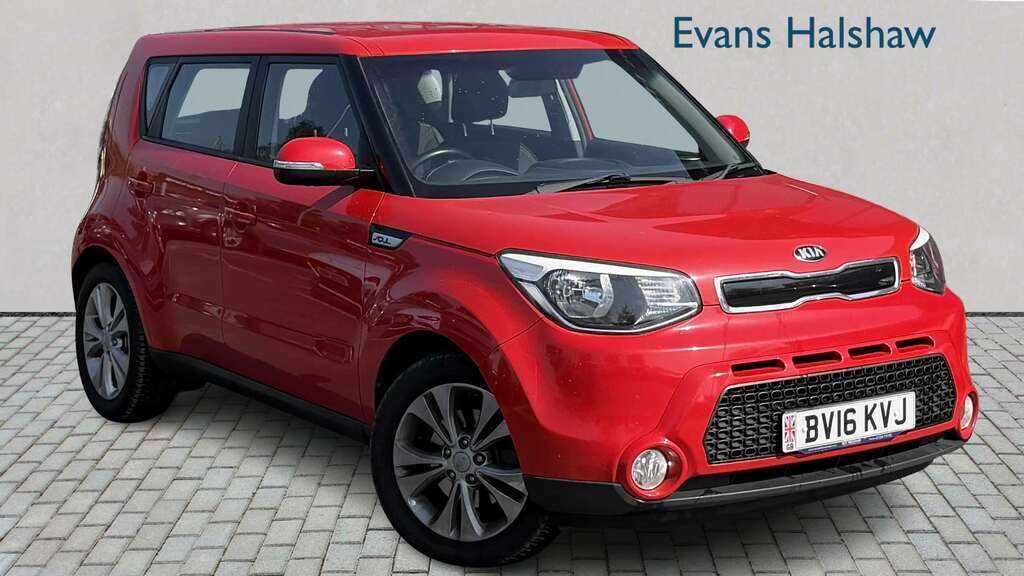 Kia Soul 1.6 Crdi 134 Connect Dct 2016 Red