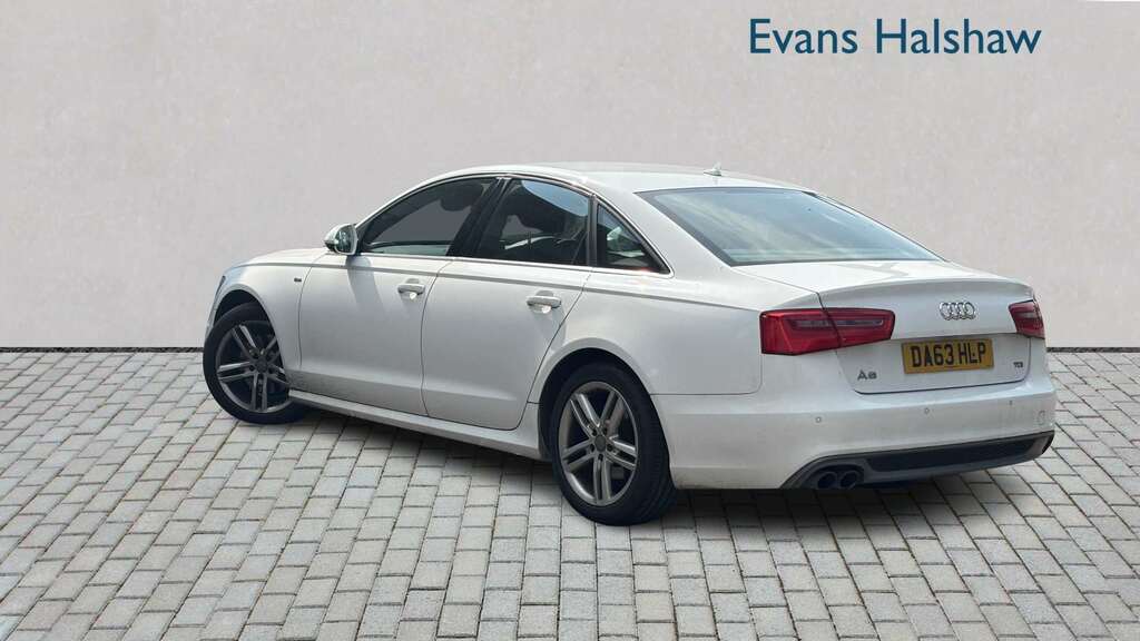 Audi A6 2.0 Tdi S Line 2013 White #2