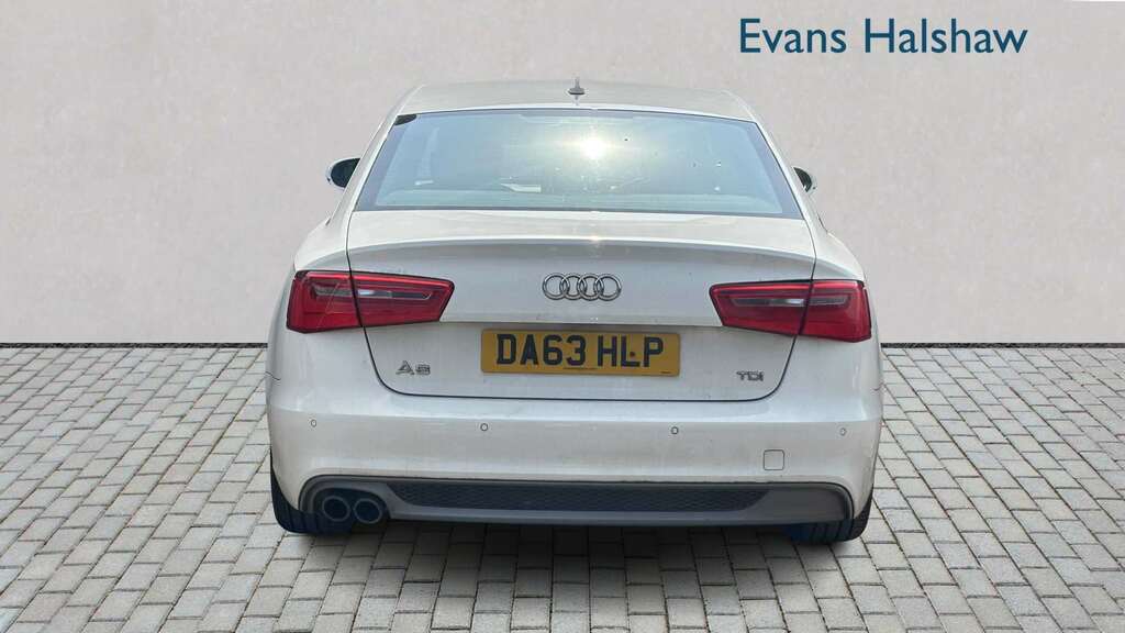Audi A6 2.0 Tdi S Line 2013 White #3