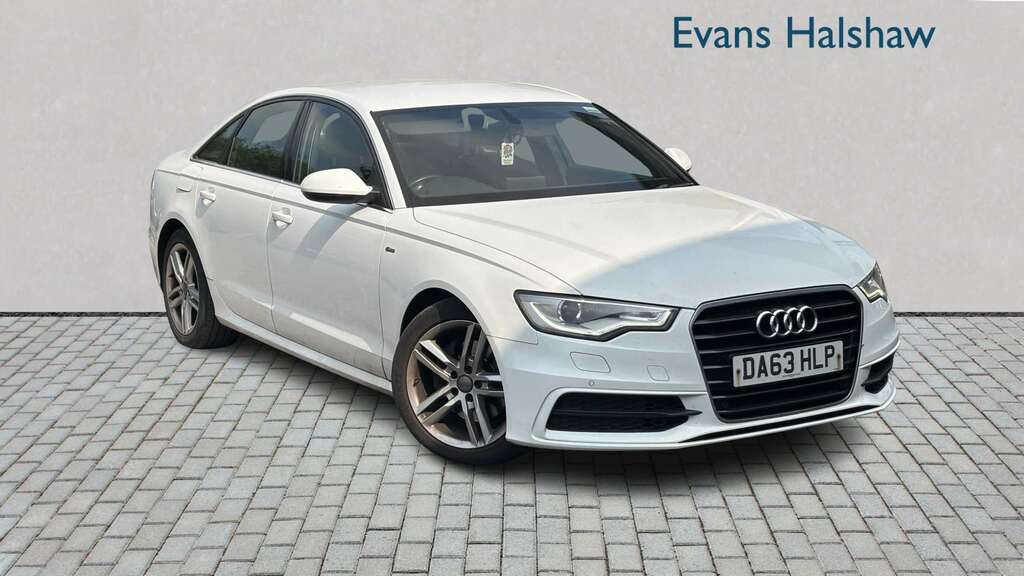 Audi A6 2.0 Tdi S Line 2013 White