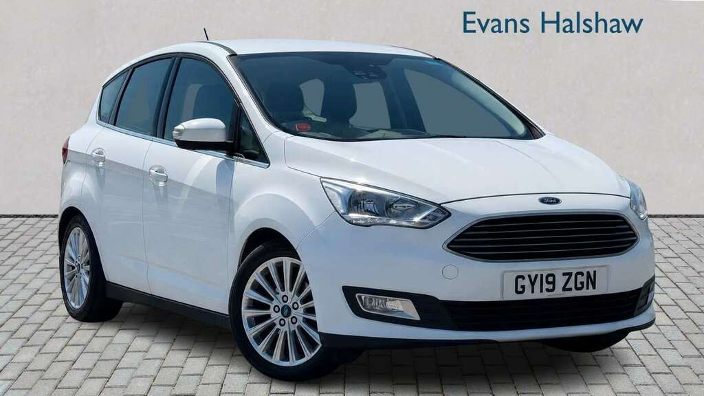 Ford C-Max 1.0 Ecoboost 125 Titanium 2019 White