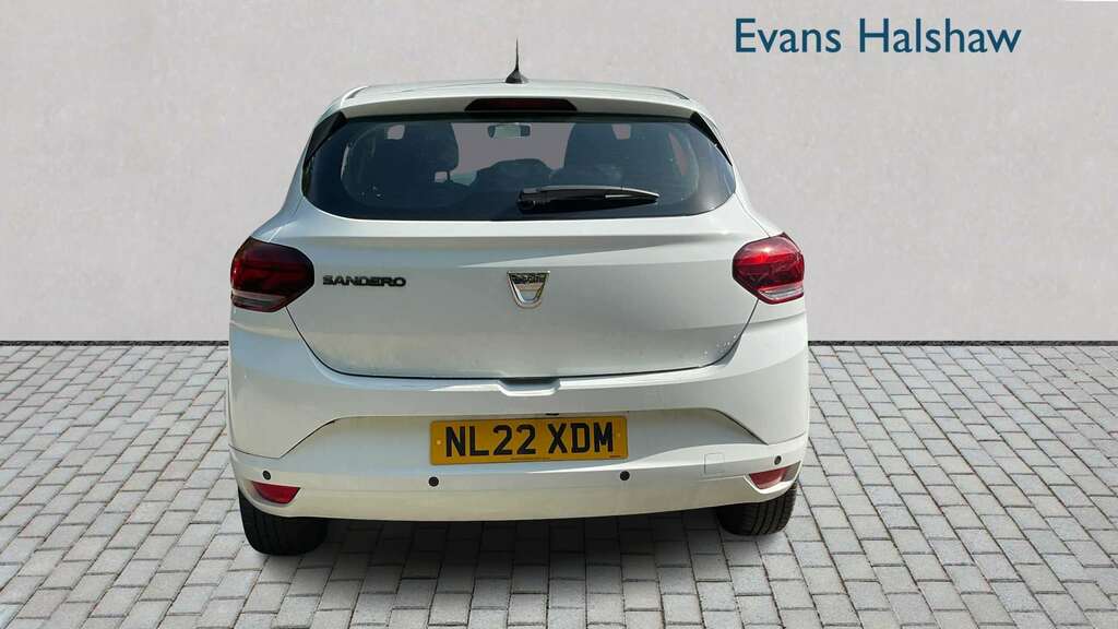 Dacia Sandero 1.0 Sce Comfort 2022 White #4