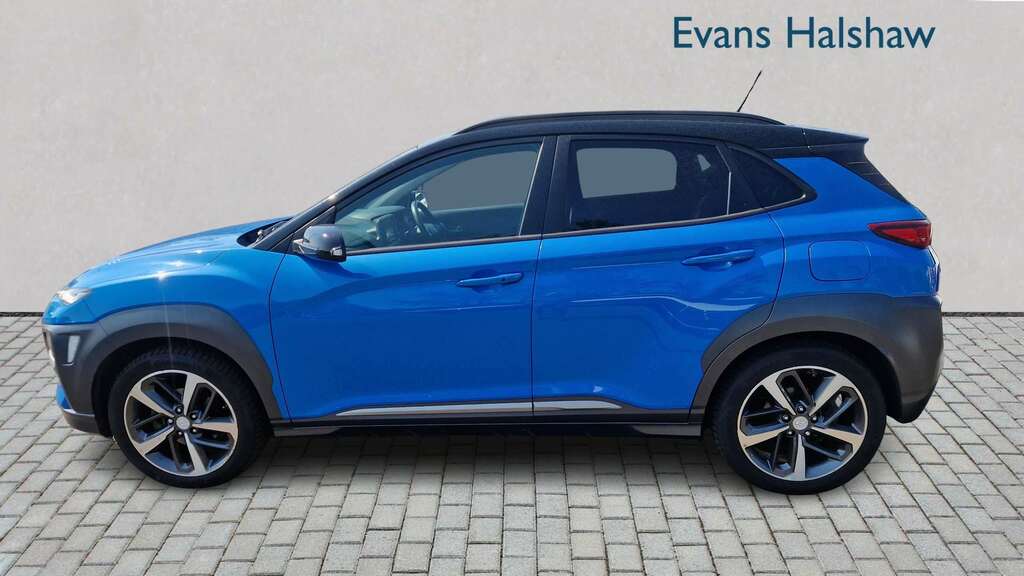Hyundai Kona 1.0T Gdi Blue Drive Premium 2018 Blue #2