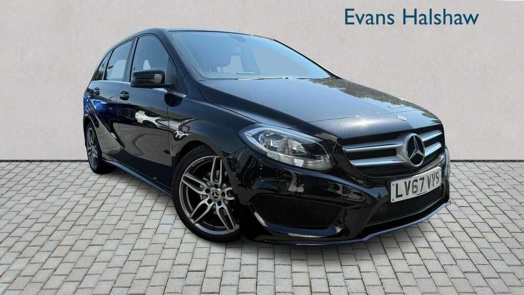 Mercedes-Benz B Class B200d Amg Line 2017 Black