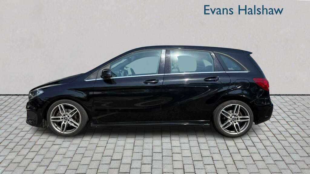 Mercedes-Benz B Class B200d Amg Line 2017 Black #4