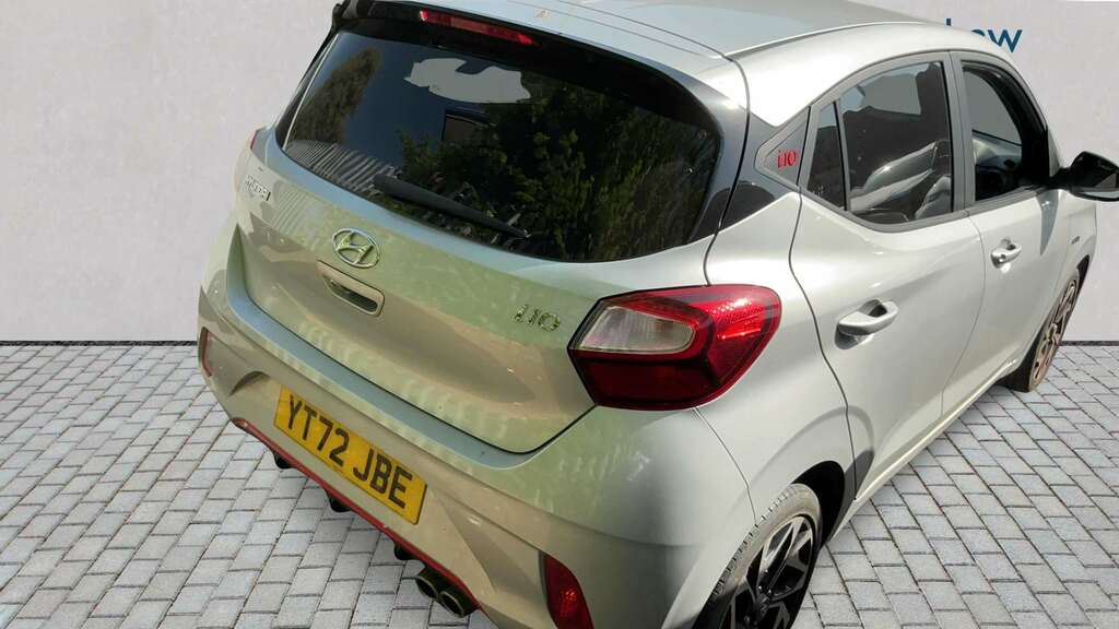 Hyundai I10 1.0 T-gdi N Line 2022 Grey #4