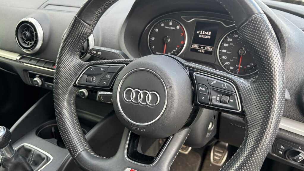 Audi A3 35 Tfsi S Line 2018 MT68XAC Black #6